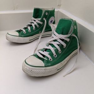 Green High Top Converses